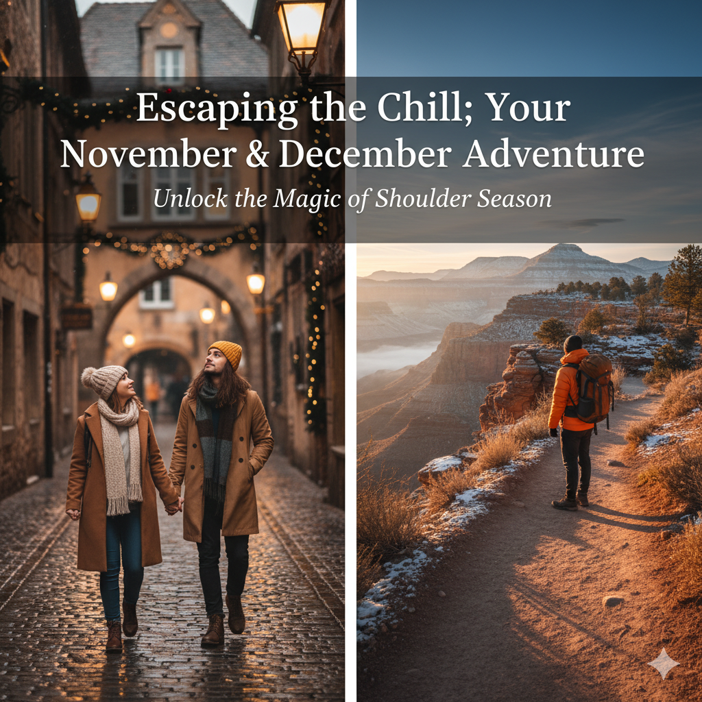 Escaping the Chill: Why November & December are Perfect for Your Next Adventure